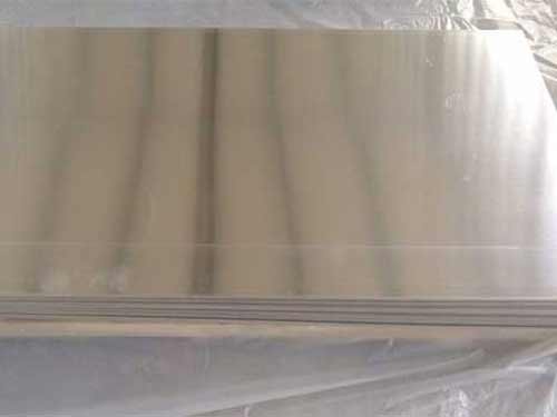 Standard aluminum sheets