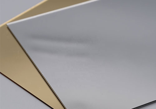 Violet mirror aluminum coil