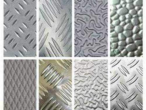 Orange peel pattern embossed aluminum sheet refrigerator