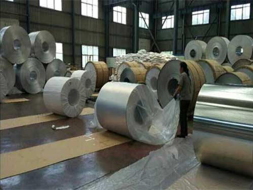 Wood grain trim aluminum coil